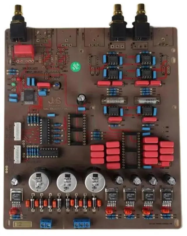 Main image of DAC Audio Decoder Board Lossless HIFI Audiophile Grade TDA1541 Forum 10th Anniversary Edition Decoder