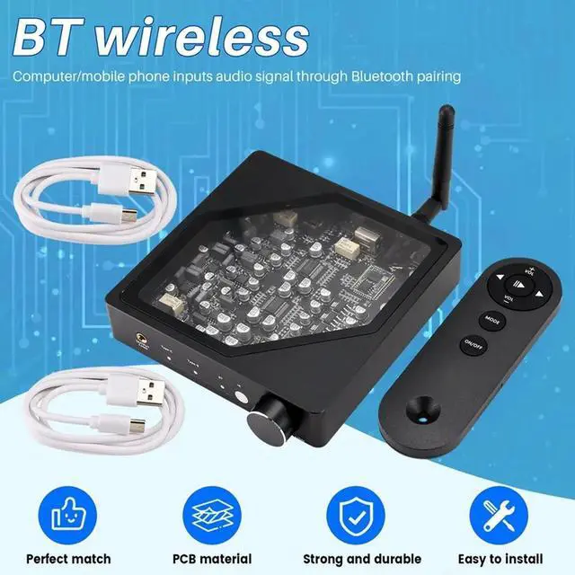 Alt view image 2 of 3 - B-M Audiophile Audio Decoder W610B Bluetooth USB Decoder DAC Dual PCM1794 HIFI Audio Headset Computer Mobile Phone Decoding