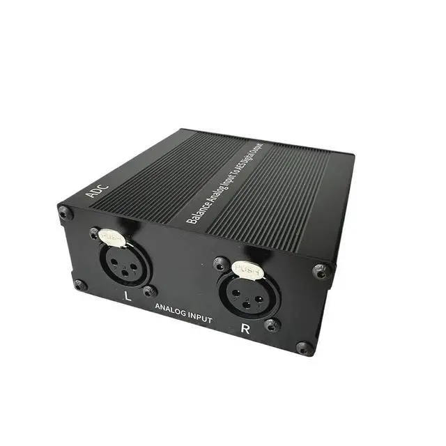 Alt view image 3 of 6 - AES/EBU Analog-to-digital Audio Converter Digital Audio Encoder Balanced Stereo Output 24 Bit 192K