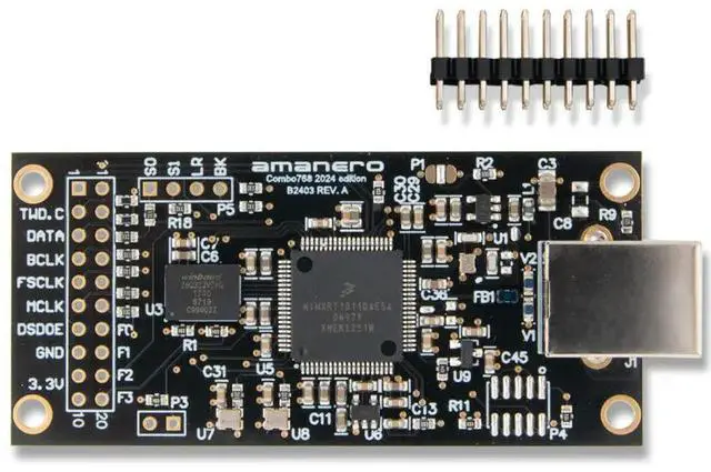 Main image of Italy Amanero USB digital interface CAS supports 768K DSD512 upgrade XMOS