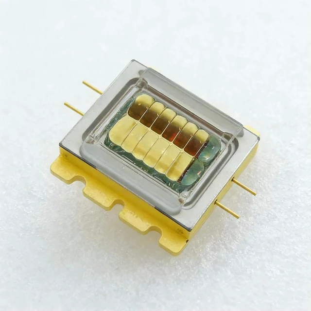 Alt view image 3 of 6 - NUBM3A 465nm 64W High-Power Blue Laser Diode Array | 14-Chip, 7S2P Configuration | 3.5A Max, Collimated Beams