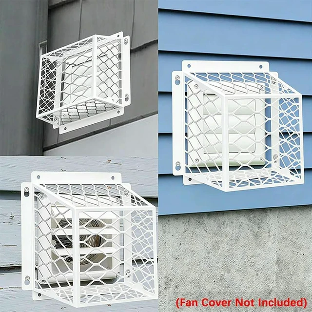 Alt view image 3 of 6 - 2pcs Bird Guards for Dryer Vents - Universal Bird Guard Vent Cover Kit for 3-4in Exhaust Fans
