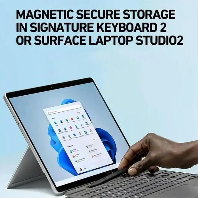 Main image of For Surface Pro11 MPP2.0 Active Pen 4096 Pressure Sensitivity Stylus for Surface Pro 10 X 9 8 7 6 5/Go 4 3 2 1 +Nib A