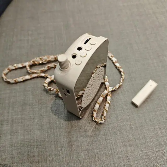 Alt view image 3 of 6 - Voice Amplifier with Lavalier Microphone,Voice Amplifier with Laple Mic Speaker,for Classroom,Speech