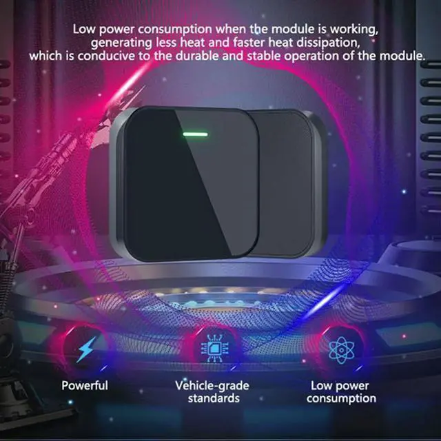 Alt view image 3 of 6 - uyuy Wired to Adapter Box 2-in-1 Carplay and Android Auto Mini Box for USB/Type C Dongle Plug and Play Auto Parts