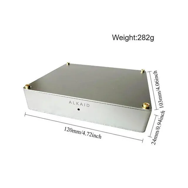 Alt view image 3 of 6 - 0.1ppm TCXO HIFI Switch with 4 Electrical Ports and 1 SFP Supporting Optical/electrical Modules 5V Power Supply