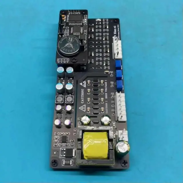 Alt view image 3 of 6 - tube clock circuit board supports 7SJ32J 5SJ38J 8SJ31J 3SJ1J tube