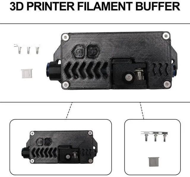 Main image of Filament Buffer for 3D Printers - Automatic Filament Feeding, Break Detection, Improve Print for Voron Vzbot