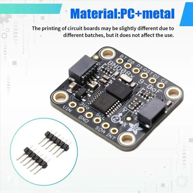 Alt view image 2 of 6 - For Adafruit 9-DOF Orientation IMU Fusion Breakout - BNO085 (BNO080) - STEMMA QT / Qwiic