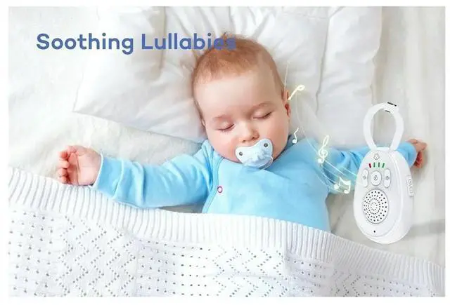 Main image of 2.4GHz Baby Walkie-Talkie Small Babyphone Monitor Two-Way Audio Function Intercom Rechargeable