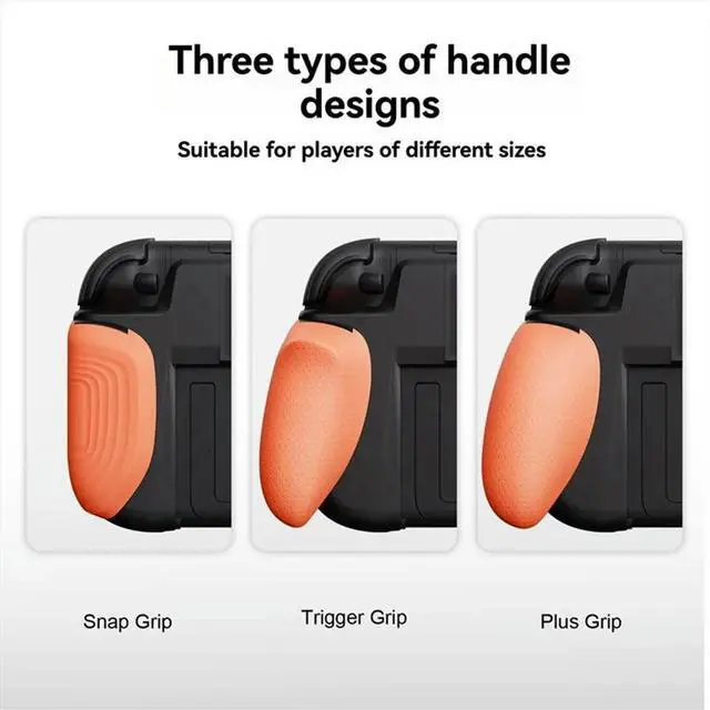 Alt view image 2 of 6 - For Switch2 Case Plastic Grip Protective Shell+Button Caps+Direction Keys Kit for Switch2 Grip Case Dust-Proof Cover A
