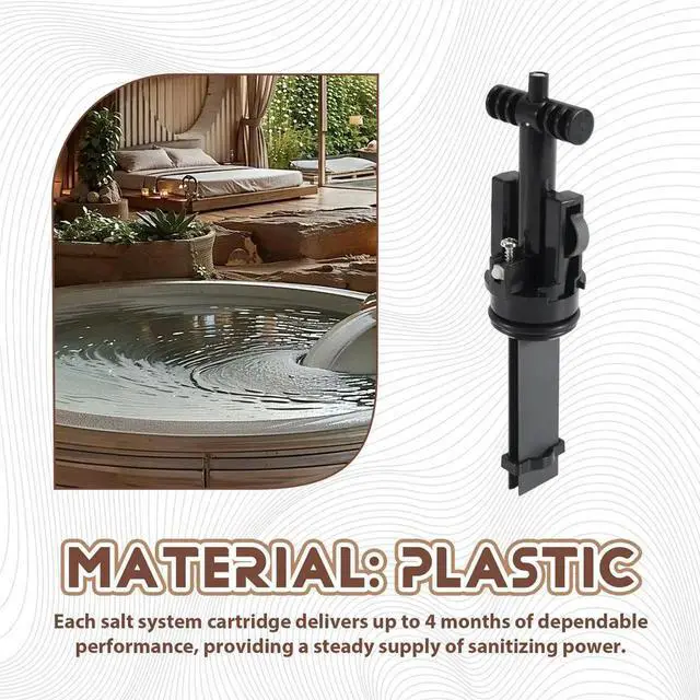 Main image of Salt Water Chlorination System Cartridge for Spas&Hot Tubs,Fits Hot Spring Highlife&Limelight,Chlorine-Generating Filter