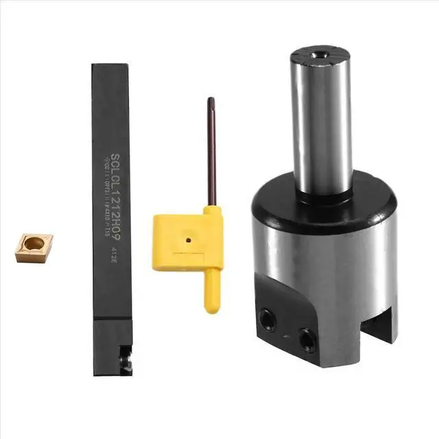 Alt view image 3 of 6 - CNC Milling Machine Plane Adjustable Size Flying Surface Smooth Cutter Bar Machining Center Plane Milling Cutter Head