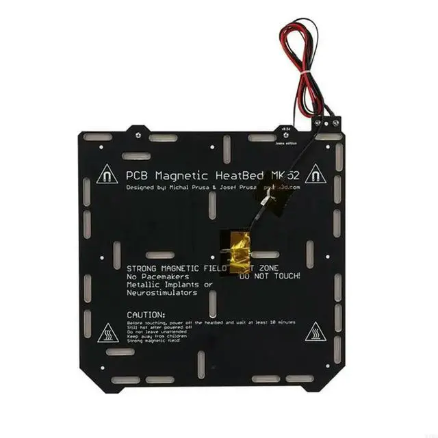 Alt view image 3 of 6 - Heated Bed 3D Printer Replacement Hot Bed 220W 24V for Prusa MK52 MK2.5 MK3S MK3S +