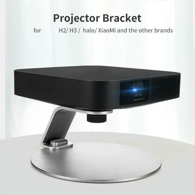 Alt view image 2 of 3 - Projector Stand Table Mobile Projector Mount Removable Adjustable Universal Projectors Bracket for Studio Home Stage