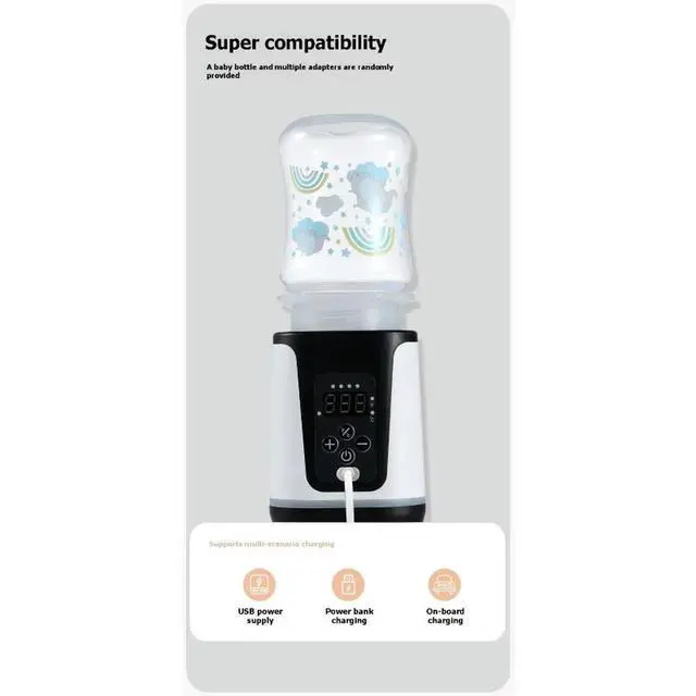 Alt view image 2 of 3 - Baby Bottle Warmer - Automatic Milk Heater with Constant Temperature and Sterilization