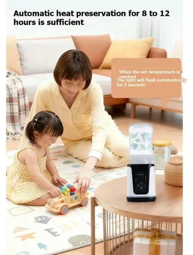Main image of Baby Bottle Warmer - Automatic Milk Heater with Constant Temperature and Sterilization