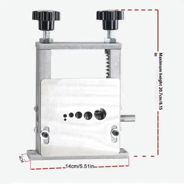 Main image of Wire Stripper Machine Rust-Proof Blades for Recycling Copper Wires 1-17mm Capacity Cable Peeler