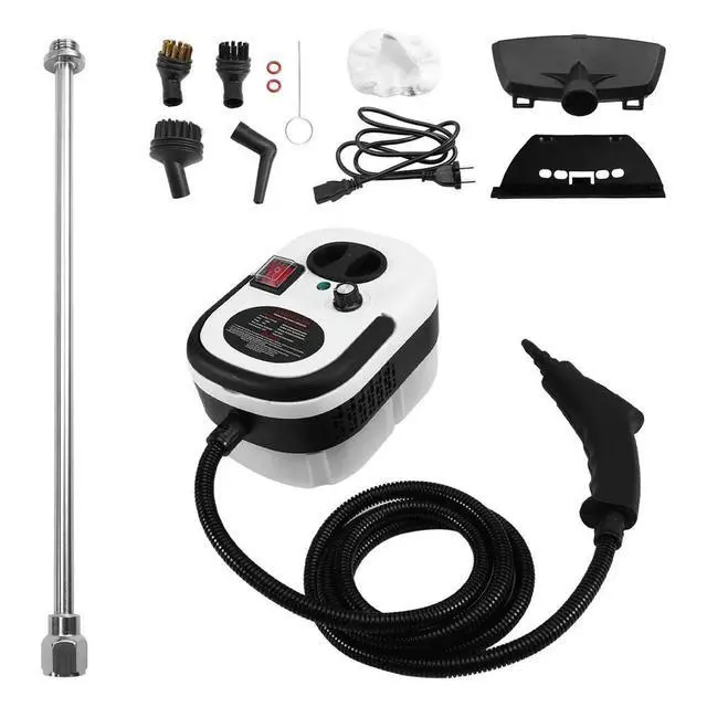 Alt view image 3 of 6 - 2500W Steam Cleaner High Temperature Pressure Washer Steam Cleaning Machine for AirConditioning Kitchen Hood 1200ml (EU)