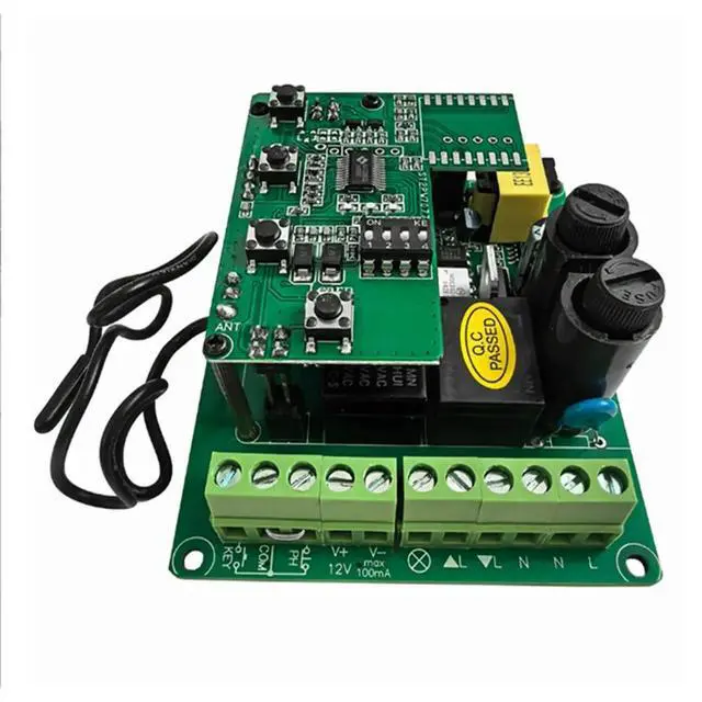Alt view image 3 of 6 - AC 220V Rolling Door Motor Control Panel , Central Motor Control Panel ,for Tubular Garage Roller Shutters
