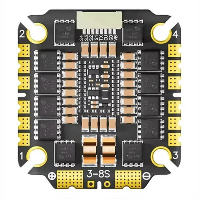 Alt view image 2 of 6 - AA08-3065AM32 32Bit 65A 4-in-1 ESC 3065 V2 AM32 FPV 4-in-1 ESC 3-8S FPV Cross-Country ESC