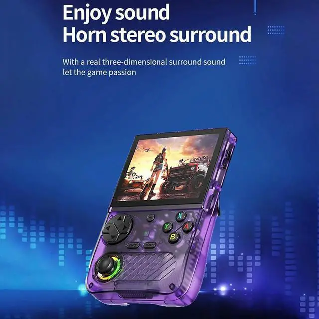 Alt view image 2 of 3 - K36S Retro Handheld Video Game Console 64GB 15000+ Games 3D Joystick Linux Game Player Up to 20+Emulator B