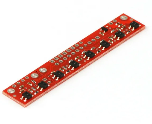 Alt view image 2 of 6 - QTR-8RC 961 Reflectance Sensor Array
