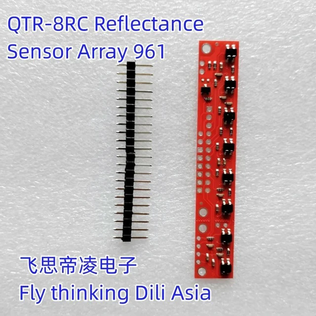 Main image of QTR-8RC 961 Reflectance Sensor Array