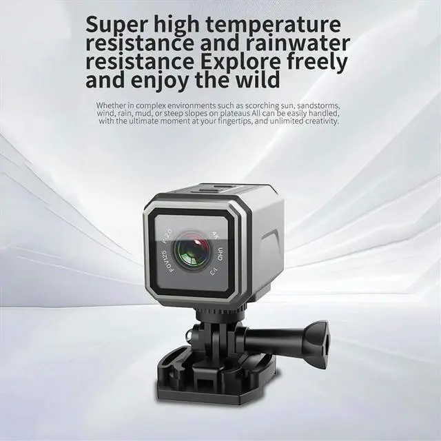 Main image of 4K Ultra HD Camera Mini Outdoor Sports Camera Motorcycle Cam Bicycle Riding Camera Wearable Video Recorder Camera