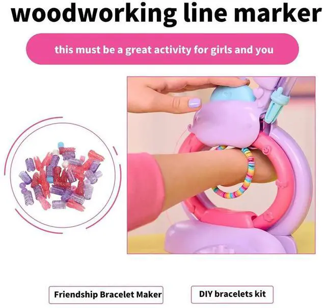 Main image of Bracelet Making Kit Toy for Girls Friendship Arts Crafts Bracelets String Maker Kit for Birthday Present DIY