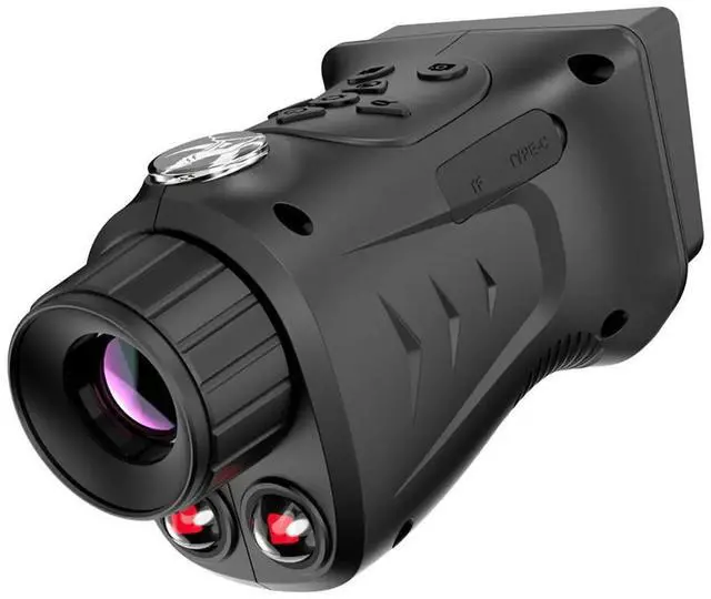 Alt view image 3 of 6 - 4k Rechargeable Night Vision Monocular 18x Digital Full Dark 900m Infrared Night Vision Telescope 2.8" Large Screen