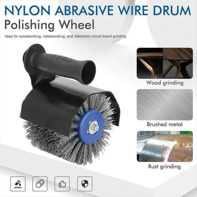 Alt view image 3 of 6 - M14 Multifunctional Angle Grinder Attachment with Sanding Wheel Burnishing Polishing Machine Parts Power Tool Parts