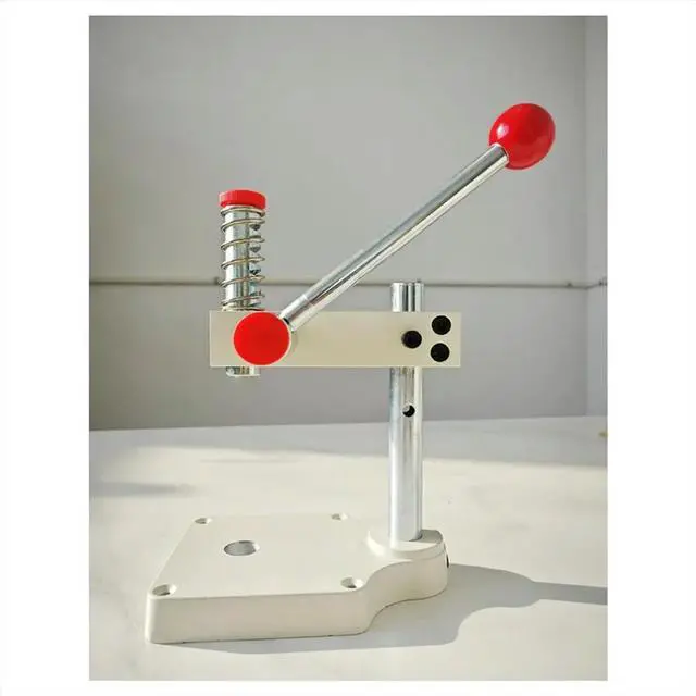 Alt view image 2 of 5 - Multifunctional Hand Button Installation Machine for DIY Covered Fabric Button Pearl Cap Rivets Handmade Accessories