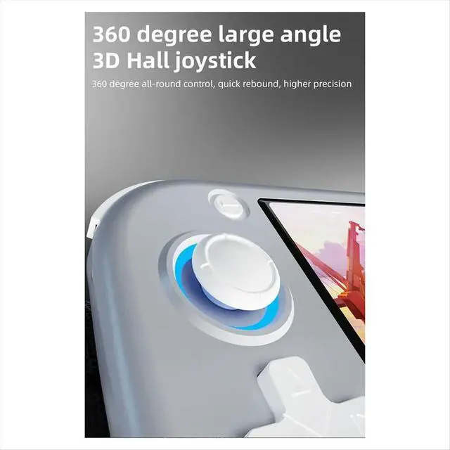 Alt view image 3 of 3 - XF43 Retro Handheld Game Console 4.3in IPS Screen Open Source Linux Game Player RK3128 Chip Pocket Video Player Grey