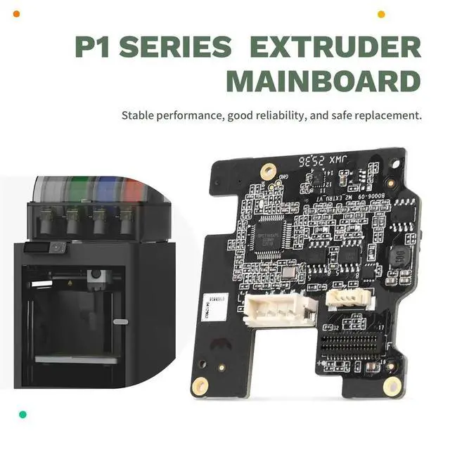 Alt view image 2 of 6 - For 3D Printer Accessories P1 Series Compatible Extruder Mainboard