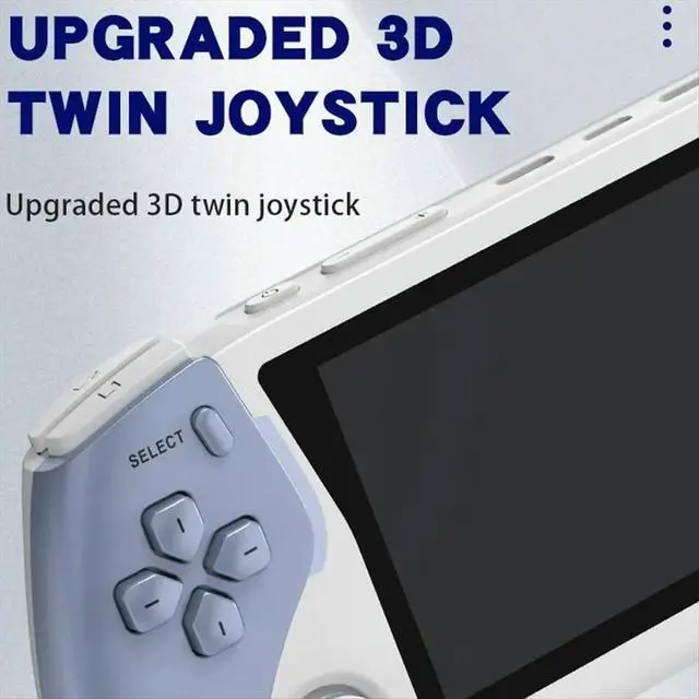 Alt view image 2 of 6 - PROJECT X PRO Handheld Video Game Console 64G+15000 Games 4.3-Inch Display 3D Stereo Sound Support 20+Simulators B