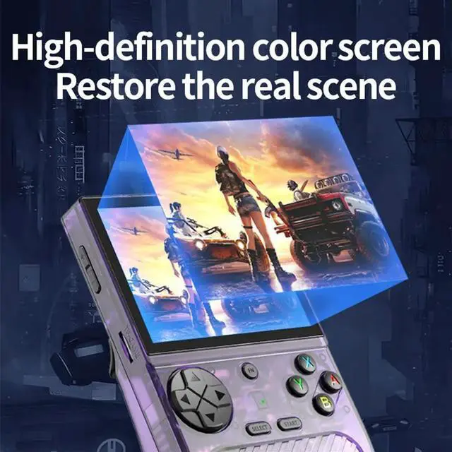 Main image of K36S Retro Handheld Video Game Console 128GB 20000+ Games 3D Joystick Linux Game Player Up to 20+Emulator A