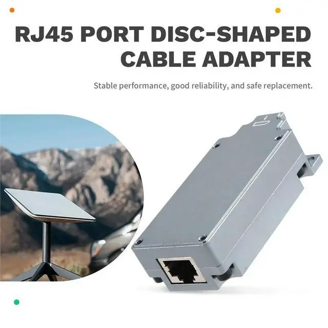 Alt view image 2 of 6 - SK0016 320W for Starlink High Performance Flat Dishy Cable Adapter to RJ45 Port Dishy Cable Adapter for Network