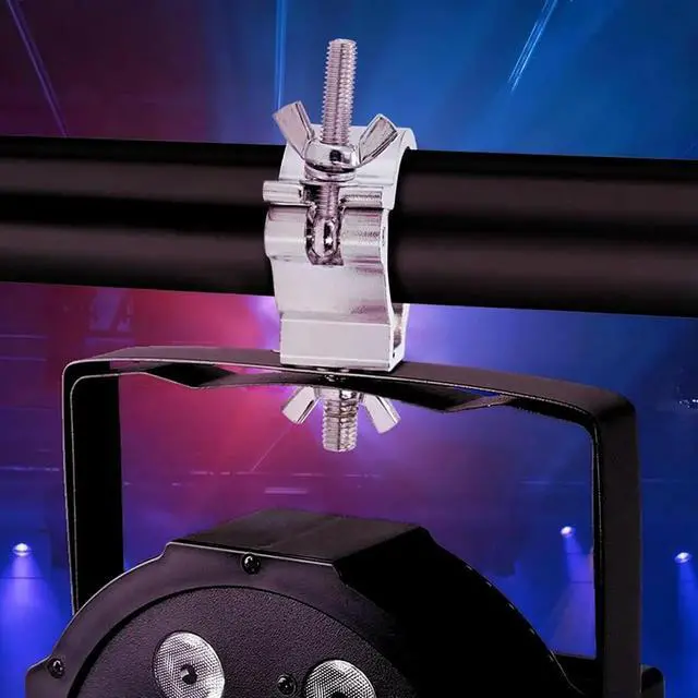 Main image of 10 Pcs Truss Lighting Clamps, 2" Aluminum Alloy DJ Light Clamp for Stage Lighting Par Lights Spotlight Moving Head Light