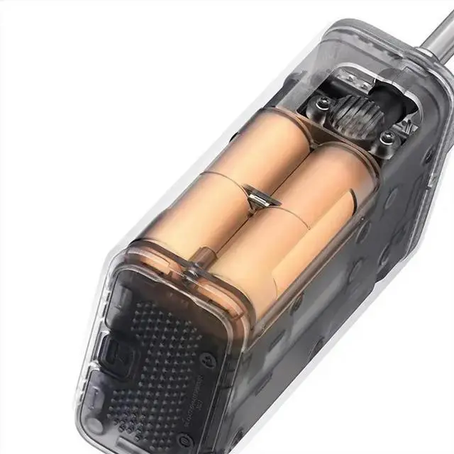 Alt view image 2 of 6 - Air Pump 2D 25%Speed Boost Electric Air Compressor Treasure 150PSI Type-C LED Multitool Inflator