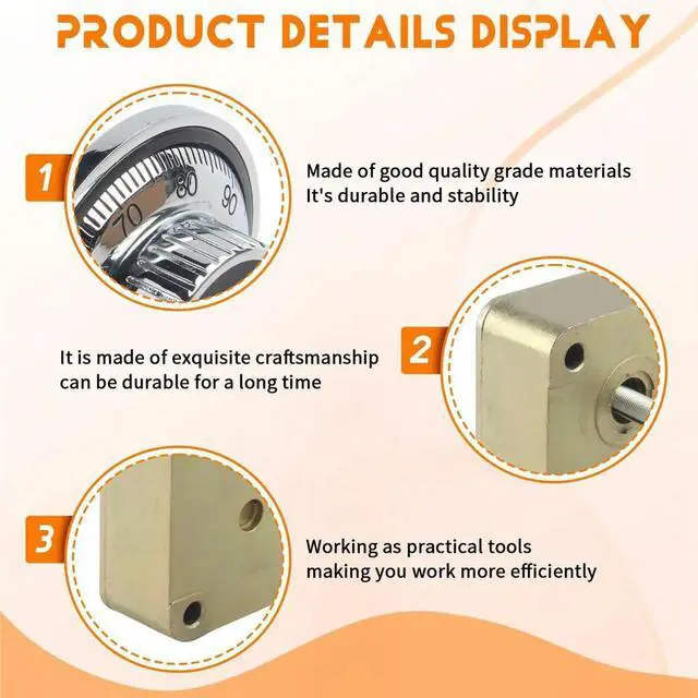 Main image of Safe Vault Door Fireproof Box Mechanical Combination Lock ATM Turntable Lock All Steel Strong and Durables Lock