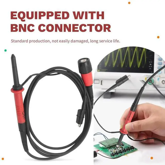 Main image of HP9258 Oscilloscope Probe 250MHz 1500V Passive High Voltage Probes with BNC Connector, 100X Attenuation Ratio