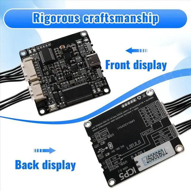 Alt view image 3 of 6 - 1PCS DLHIFI ICP5 in-Circuit Programmer PC UI Control for UART and App Controlle Ble and Sigmastdio Control