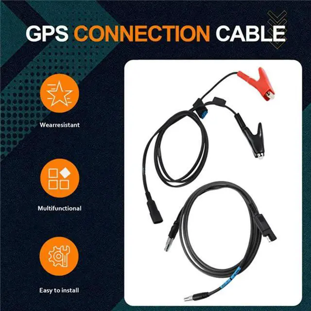 Alt view image 6 of 6 - GPS Cable for CHCNAV CHC DL6 DL8 Data Link Radio 5 Pin 7 Pin Each Port