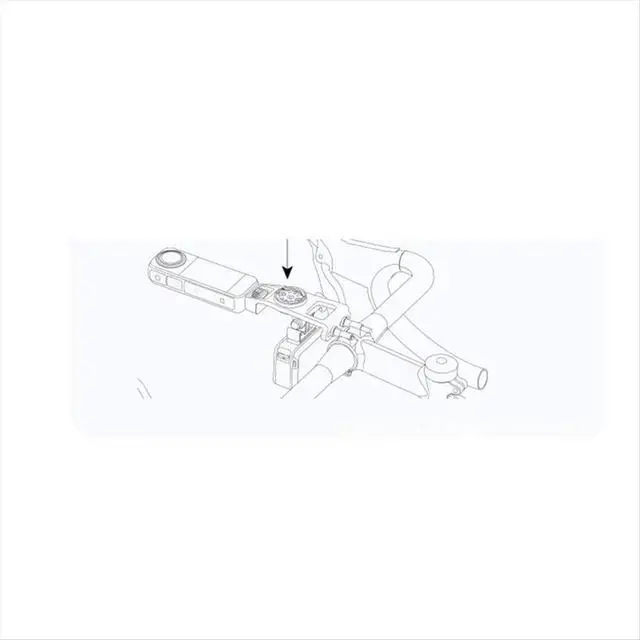 Alt view image 6 of 6 - For Bike Computer Mount Kit for X4/X3/AcePro2 Versatile Cycling Accessory B