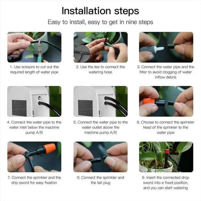 Alt view image 3 of 3 - Tuya Watering Machine Automatic Micro-Drip Irrigation System Plants Controller System Irrigation Tool Alexa