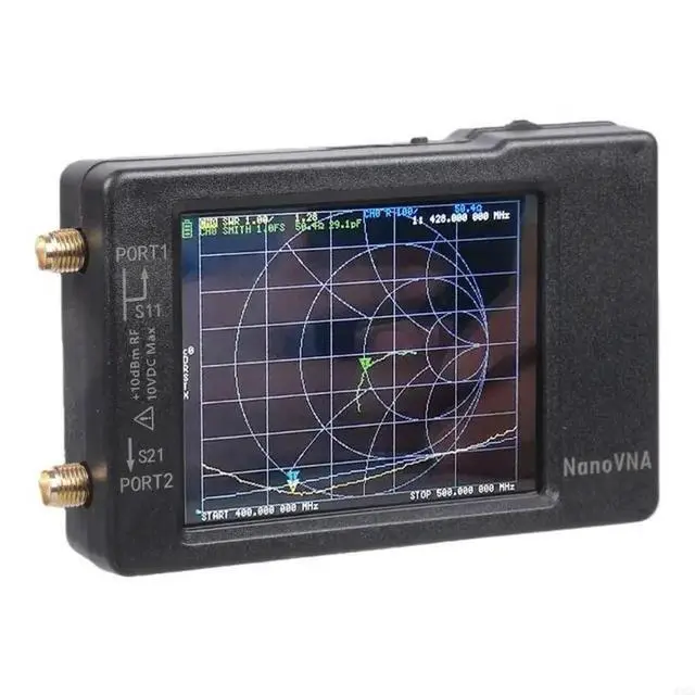 Alt view image 2 of 3 - NanoVNA 2.8-inch Screen Handheld Vector HF/VHF/UHF