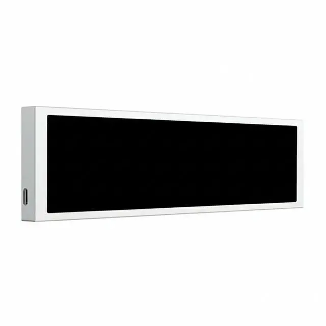 Main image of D92 Computer Case Sub-Screen 9.2-Inch Long Strip Screen CPU Temperature Monitor Performance Monitoring DIY Theme White