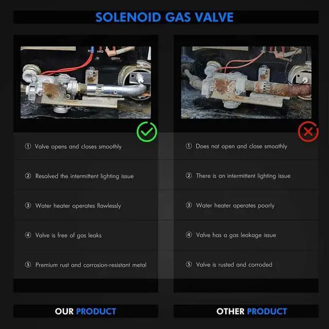 Alt view image 2 of 6 - GC10A-4E 92089 RV Water Heater Gas Valve Atwood 10 Gal Water Heaters (G10-1E, G10-3E, GC10-1E, GC10A-2E, GCH10A-3E, )