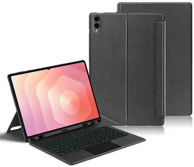 Main image of TouchPad Keyboard Case for Galaxy Tab S11 /S11 Ultra SM-X730 X736B 2025 Tablet Cover with Pencil Holder 14.6''